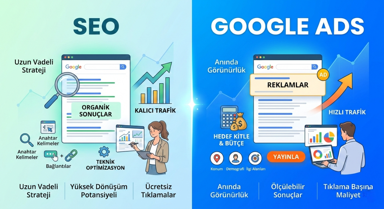 SEO mu Google Ads mi?